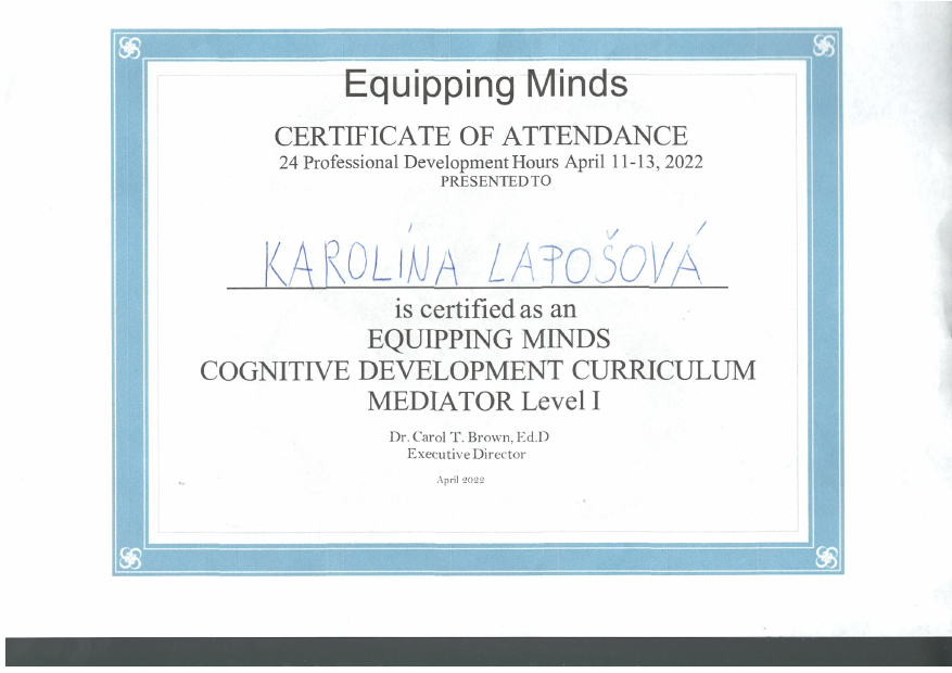 Equipping Minds