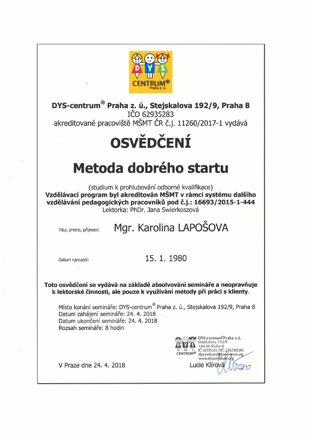 Metóda dobrého štartu